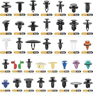 Car Retainer <b>Clips</b> Kit 1180pcs With 115 Tools For Bumper Mudguard Repair Maintenance - Product Image 3