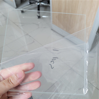 Hoja de vidrio transparente de 1mm de alta calidad, hoja de vidrio de 1mm de espesor
