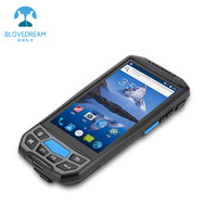 BloveDream U9000 Android 9.0 GPS Smartphone NFC RFID Code-Barres Scanner PDA Terminal de Données Portable