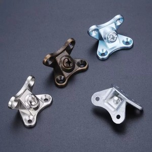 Connecteur d'angle en alliage de zinc Xinshengfa Butterfly Corner Bracket, 90 degrés, pour étagères de meubles - Product Image 1