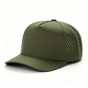 Casquette Snapback Unisexe en Toile Camouflage Woodland avec Dos en Maille et Visière Plate, Réglable, pour l'Extérieur et le Streetwear, Vente en Gros - Product Image 4