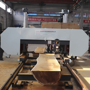 Sierra de cinta horizontal de alta resistencia, ancho de corte máximo de 2500 mm, máquina de aserradero para corte primario de troncos de gran diámetro - Product Image 5