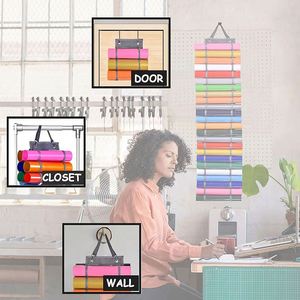 Amazing Custom <b>Vinyl</b> Storage Organizer <b>Vinyl</b> Roll Holder Wall Mount Over the Door Hanging Craft Storage Rack - Product Image 6