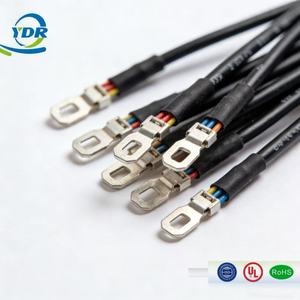 Özel Uzunlukta 2 Pinli Terminal Kablosu, Pozitif/Negatif Bağlantılar için Net Polarite İşaretlemeyle - Product Image 2