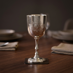 Silver Plated Brass <b>Goblet</b> - Product Image 1