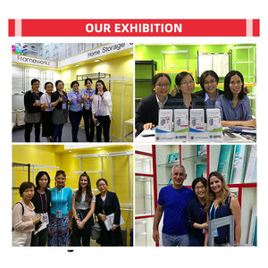 Nhiệm vụ nặng nề sơn tĩnh điện lưới nhỏ dây Kệ Nhà sản xuất Chrome dây kệ với PP lót và hookds - Product Image 4