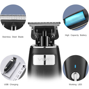 Tagliacapelli Elettrico Portatile Ricaricabile Senza Fili, Mini Trimmer per Capelli e Barba per Uomo e <span class=keywords><strong>Barbiere</strong></span> - Product Image 2