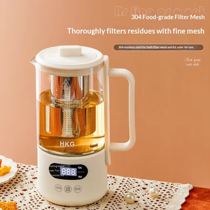 Mini-marmite électrique portable pour la santé, bouilloire individuelle automatique pour infusions, soupes aux herbes et bouillies, idéale pour le bureau - Product Image 4