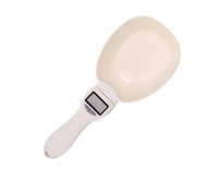 Cuchara Medidora de Alimentos para Mascotas de 0.8 kg, Báscula Digital de Cocina, Cuchara Medidora de Alimentos para Perros y Gatos, Báscula de Cocina con Pantalla Digital