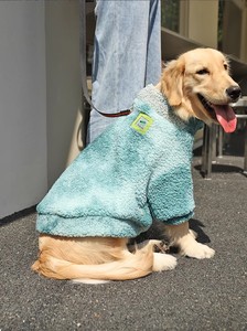 Algodão do verão Pet Clothes para <span class=keywords><strong>Labrador</strong></span> Samoyed Big Dogs e Border Shepherd Golden Hair Winter Coat for Dogs - Product Image 6