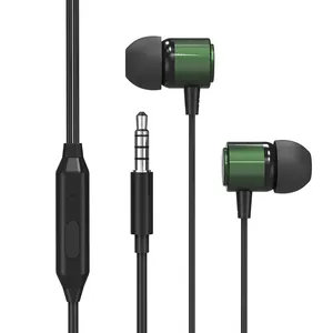 Sikenai Universele Stereo In-Ear Oortelefoon Sport Muziek Headset Wired Hoofdtelefoon Met Mic Voor Xiaomi Huawei Mobiele Telefoon