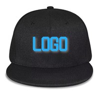 Gorra Snapback con Logotipo Bordado en 3D, Estilo Hip Hop Urbano para Hombre y Mujer, OEM ODM, MOQ Bajo, Envío Rápido