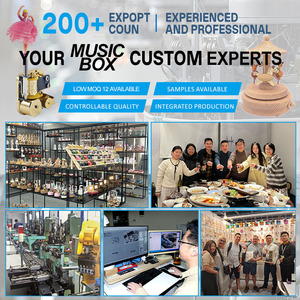 กล่องดนตรีไม้ดีไซน์ใหม่ ลาย Woode Elfen Lied ของขวัญสุดพิเศษสำหรับออฟฟิศ - Product Image 5