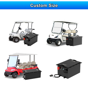 Precio de Fábrica, Batería de Litio de Ciclo Profundo de 36V 48V 60V 72V 105Ah 150Ah 200Ah 48 Voltios para Carritos de Golf GP51105 con BMS Integrado - Product Image 1