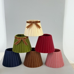 Maßgefertigte Stoff-Tischlampenschirm-Abdeckungen aus Leinen und Rattan Geflecht Runde Lampenschirme für Hochzeitsdekoration Tischlampen und Stehlampen - Product Image 2