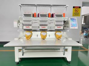 Máquina de bordar industrial, computarizada, multiaguja, <span class=keywords><strong>3</strong></span> cabezales, estilo Brother/YUNFU, para la industria textil y de prendas de vestir - Product Image 5