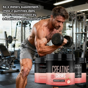 Vitaheathy OEM/ODM di creatina di prima scelta mastica compresse di creatina biologica compresse da masticare per adulti pastiglie di creatina masticabili fruttate - Product Image 6