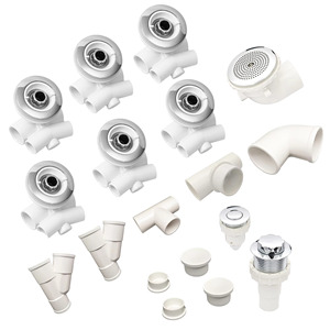 Buse <span class=keywords><strong>de</strong></span> jet <span class=keywords><strong>de</strong></span> spa Whirlpool pour baignoires modernes, jet <span class=keywords><strong>de</strong></span> massage dorsal en ABS personnalisé pour <span class=keywords><strong>bain</strong></span> à remous, portable pour <span class=keywords><strong>salle</strong></span> <span class=keywords><strong>de</strong></span> <span class=keywords><strong>bain</strong></span> intérieure - Product Image 1