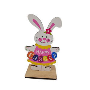 Adornos de Conejito de Madera para Pascua, Decoraciones de Pascua para el Hogar, Huevos de Pascua, Decoración para Fiestas de Cumpleaños, Manualidades, Regalos para Niños - Product Image 2