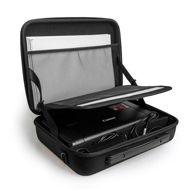 For TR160/TR150 HP Epson Printer EVA Case with Shoulder Belt Waterproof Protective EVA Bag Portable 3C Packaging Box