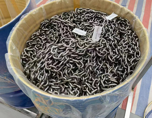 Cadena de Carga de Acero Aleado Galvanizado G80/G100 con Certificación CE, de 4MM-32MM, de Eslabones Cortos para Elevación de Carga Pesada - Product Image 5