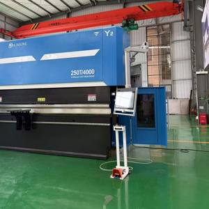 Máquina plegadora automática de láminas HUNSONE, fácil operación, placa de aleación de aluminio, prensa hidráulica, plegadora, Prensa Plegadora - Product Image 5