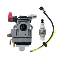 Carburateur Carb 1E40F-5 WYK-74 40-5F TL43 TB43 CG520 L7T Bougie d'allumage 2 temps Tondeuse à gazon Débroussailleuse Pièces de moteur Carburateur