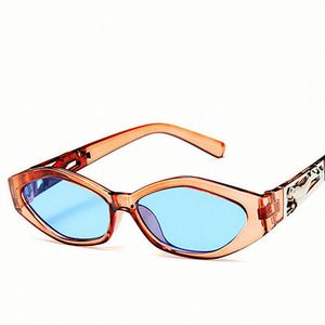 Gafas de Sol Unisex con Decoración de Pantera, Montura Pequeña, Estilo Vintage, Protección UV400, Gafas de Sol de Ojo de Gato Irregulares para Mujer, Gran Venta 2025 - Product Image 2