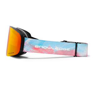 HUBO新しいデザイナースタイルフレームレスOcciali Da SciLunettes De Skibrilleカスタムスノーボードグラス防曇スキーゴーグル - Product Image 3