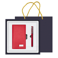 Ensemble de stylos et carnet A6 personnalisé de qualité supérieure, couverture en métal, stylos à bille, cadeau moins cher pour la Journée des enseignants, les employés de bureau