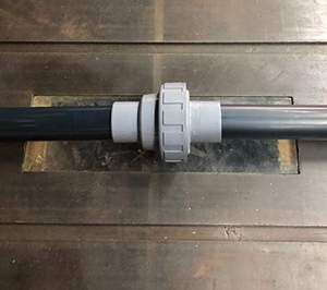 Clapet anti-retour industriel Kansaikako compact en PVC résistant à la corrosion pour l'eau, taille de port 25A - Product Image 4