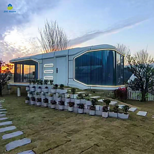 Prix bas Portable maison moderne espace Capsule Style <span class=keywords><strong>Camping</strong></span> maison petite maison extérieure Mobile préfabriqué Capsule chambre maison hôtel - Product Image 2