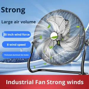 Tám tốc độ công nghiệp kim loại Fan thấp-điện gió mạnh mẽ cho các trang web Xây Dựng Nhà máy thông gió máy tính để bàn tầng thường vụ - Product Image 4