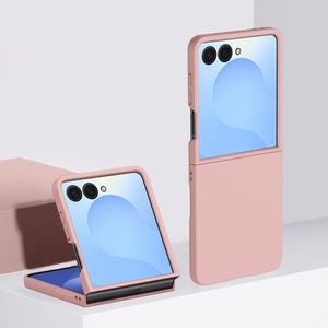 เคสโทรศัพท์มือถือแบบพับได้ Samsung Z Flip7 สัมผัสนุ่มเหมือนผิวหนัง คุณภาพสูง ผลิตจากวัสดุ PC แข็ง สำหรับ Galaxy Z Flip 7 6 5 4 3 <span class=keywords><strong>2</strong></span> - Product Image 1