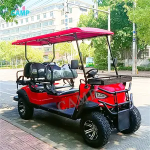 Xe Golf Điện 6 Chỗ Ngồi Hợp Pháp Đường Phố Mini Trung Quốc Xe Đẩy Xe Đẩy Giá Rẻ Xe Buggy Để Bán Utv