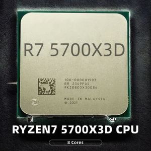 ซีพียู Ryzen7 5700X3D มือสอง 8 คอร์ 3.0 GHz 14NM ซ็อกเก็ต AM4 สำหรับเดสก์ท็อป 16 เธรด ไม่มีพัดลม โปรเซสเซอร์ AMD Ryzen 7 - Product Image 3