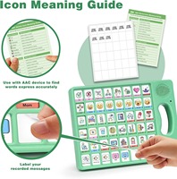 Appareil AAC personnalisé pour l'autisme, la communication non verbale et la rééducation post-AVC, tablette d'aide à la thérapie, outils de rééducation post-AVC, thérapie de la parole