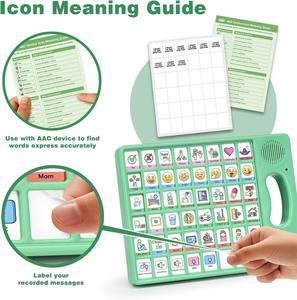 Dispositivo AAC Personalizado para Autismo, Comunicación No Verbales y Rehabilitación de Accidentes Cerebrovasculares, Tableta de Ayuda para Terapia de Rehabilitación del Habla - Product Image 6