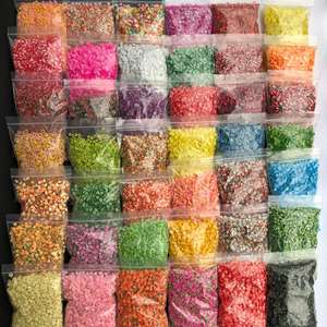 Popular 100 g/bolsa de arcilla polimérica en miniatura, artesanía de resina, rodajas de fruta, rociadores para rellenos de limo, manualidades DIY para niños, decoración artística de resina - Product Image 1