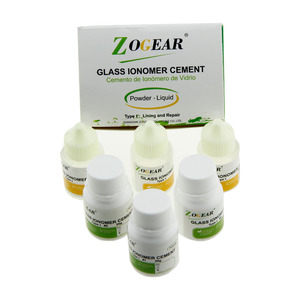 TM020 ZOGEAR vetro ionomero materiali di cemento dentale (60g polvere + 45g liquido) - Product Image 5