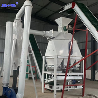 Machine de refroidissement de granulés à contre-courant pour le refroidissement de granulés de bois biomasse à haute température, garantie 1 an