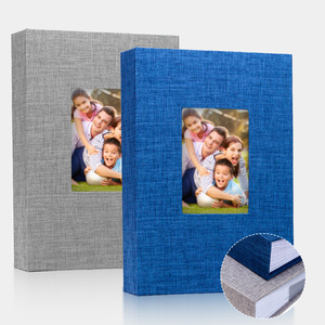 <span class=keywords><strong>Album</strong></span> Fotografico Premium con Copertina in Lino, 4R 6 Pollici, <span class=keywords><strong>300</strong></span> Tasche, Fogli Intercalari per Ricordi Familiari - Product Image 3