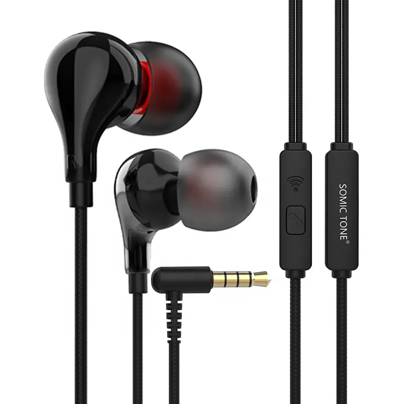 Somic Tone S603 in-Ear Earbuds High Quality Earphones Bass Stereo Sound Wired Earphones Headphones For Mobile Phone