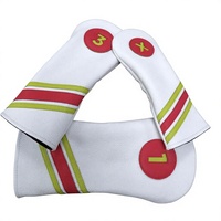 Conception personnalisée en gros pour les revendeurs de golf, housses de club de golf en cuir synthétique, housses de club de golf imperméables, accessoires de golf pour clubs de golf