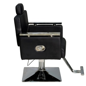 Fauteuil de Barbier Commercial Moderne, Réglable en Hauteur, Inclinable, Durable, Portable, Ergonomique, pour Salon de Coiffure et Usage Domestique - Product Image 2