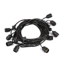Guirlandes lumineuses Edison S14 pour l'extérieur, étanches, pour la décoration de mariage, de fête ou de lieu événementiel