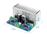 Placa Amplificadora de Potencia Estéreo Digital TDA7293 100W*2 con Disipador de Calor, Placa Amplificadora de Audio Dual AC12-32V, Categoría de Producto ICs