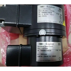 Encoder Incremental Baumer POG10 DN 1024 I 1024 PPR con Interruptor de Velocidad Mecánico FSL Hecho en Alemania - Product Image 1