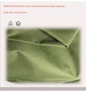 Lit de camping pliable moderne en aluminium Oxford 600D de haute qualité, portable, pour les sorties en parc et les randonnées JUNYI100808 Lit de camping C - Product Image 3