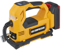HF9325 25mm cylindre 26L/min compresseur d'air de voiture Portable gonfleur de pneu de voiture arrêt automatique pompe à affichage numérique pour pneu voiture vélo